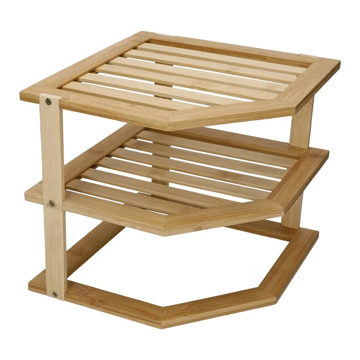 Bambusová přídavná police do kuchyně