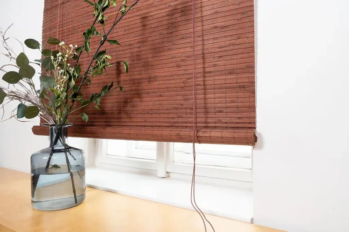 Bambusová zatemňovací roleta 80 cm hnědá