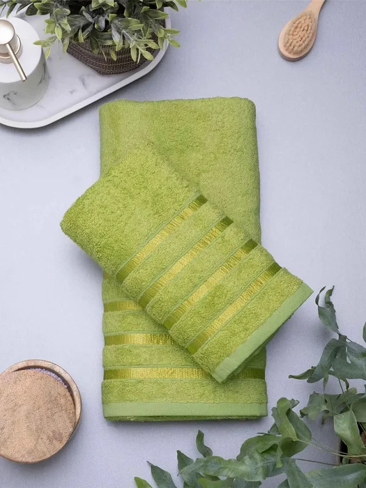 Bambusový ručník Noemi 50x100 cm Limetkový