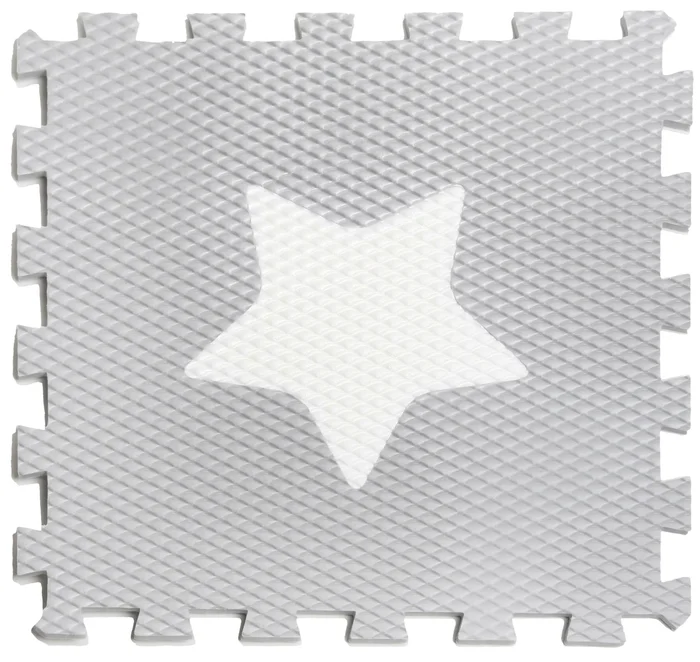 Barevná dětská podlaha VYLEN Minideckfloor s hvězdičkou