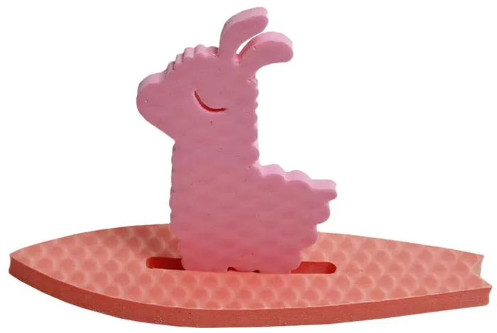 Barevná pěnová surf a lama - vhodné do vany i na ven