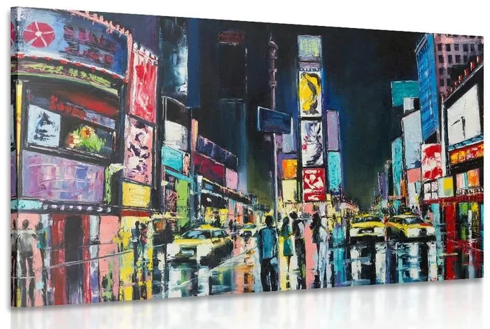 Barevný obraz New York