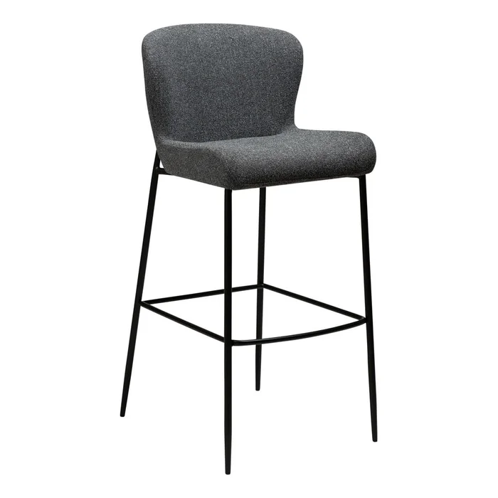 Barová židle Glam 105 cm šedá