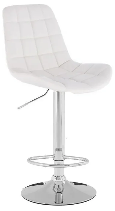 Barová židle Paris s moderním designem a stříbrným detailsem