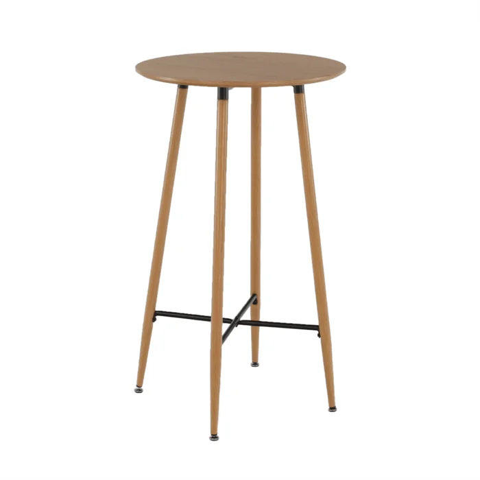Barový stůl IMAM, dub, průměr 60 cm