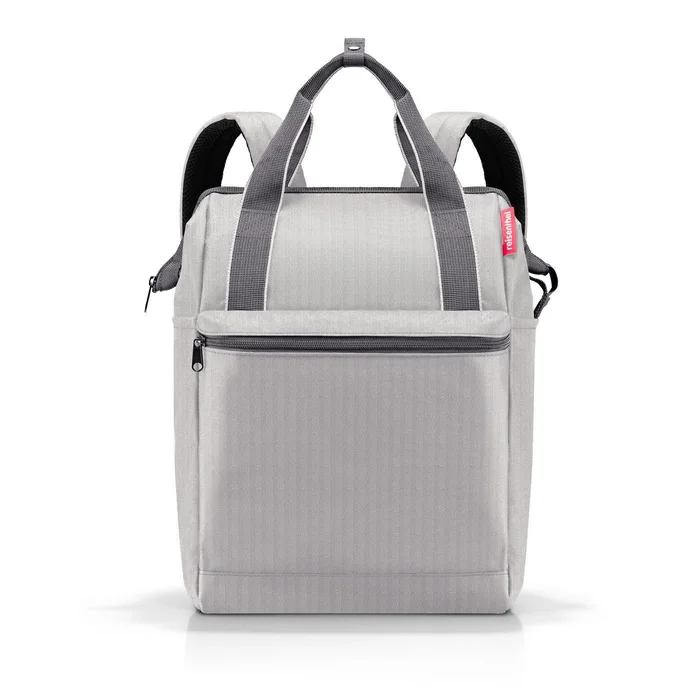 Batoh Reisenthel Allrounder Large 23 l, Herringbone šedá