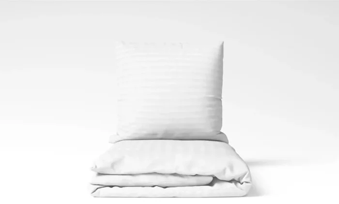 Bavlněné povlečení DAMARA bílé 140x200/70x90 cm