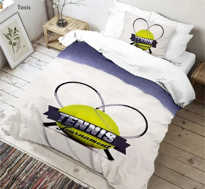Bavlněné povlečení Tenis 3D