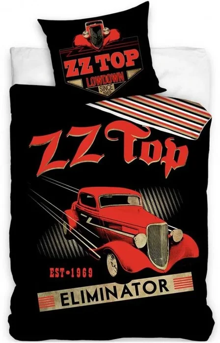 Bavlněné povlečení ZZ Top Eliminator 70x90/140x200