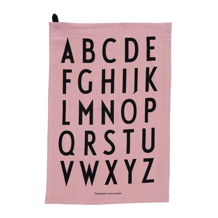 Bavlněné utěrky 2 ks 40x60 cm Design Letters