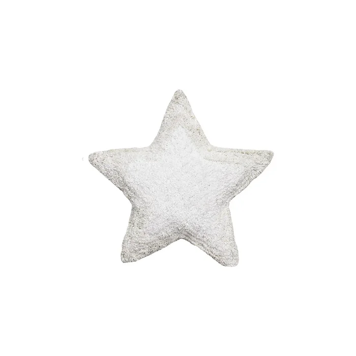 Bavlněný dětský polštářek Stella Ivory 54x54 cm