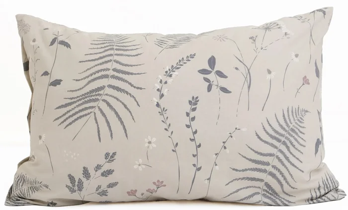 Bavlněný povlak na polštář Gloria 40 × 60 cm béžový