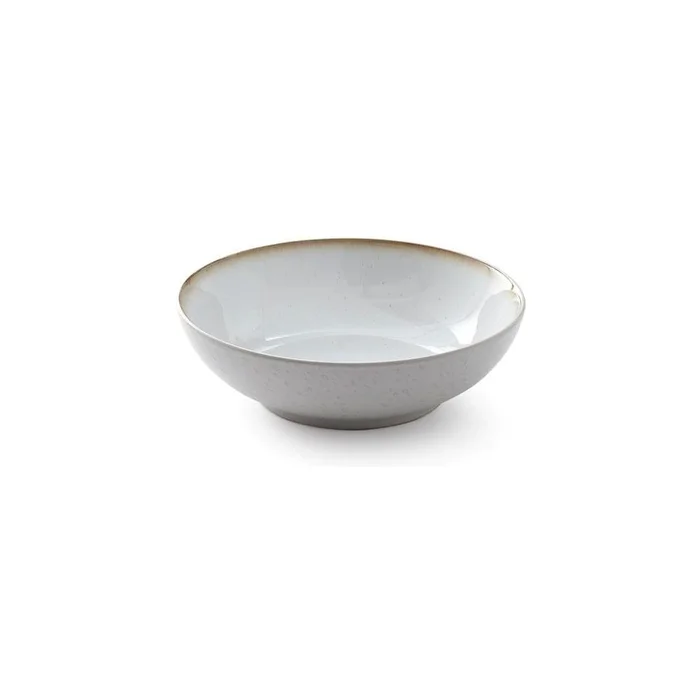Béžová kameninová mísa 24 cm