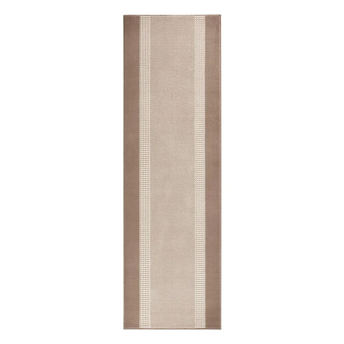 Béžovo-hnědý běhoun Hanse Home Basic 80x300 cm