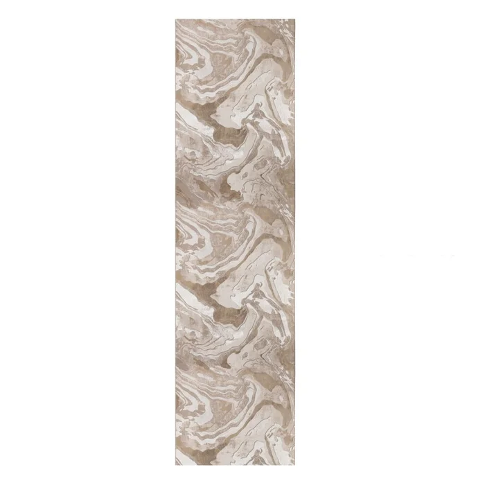 Béžový běhoun 60x230 cm Marbled