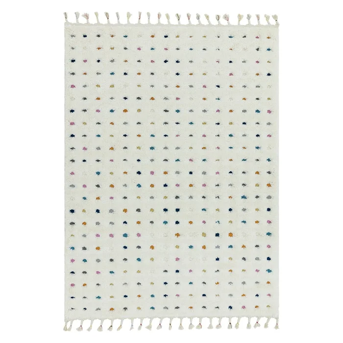 Béžový koberec Dotty Multi 80x150 cm