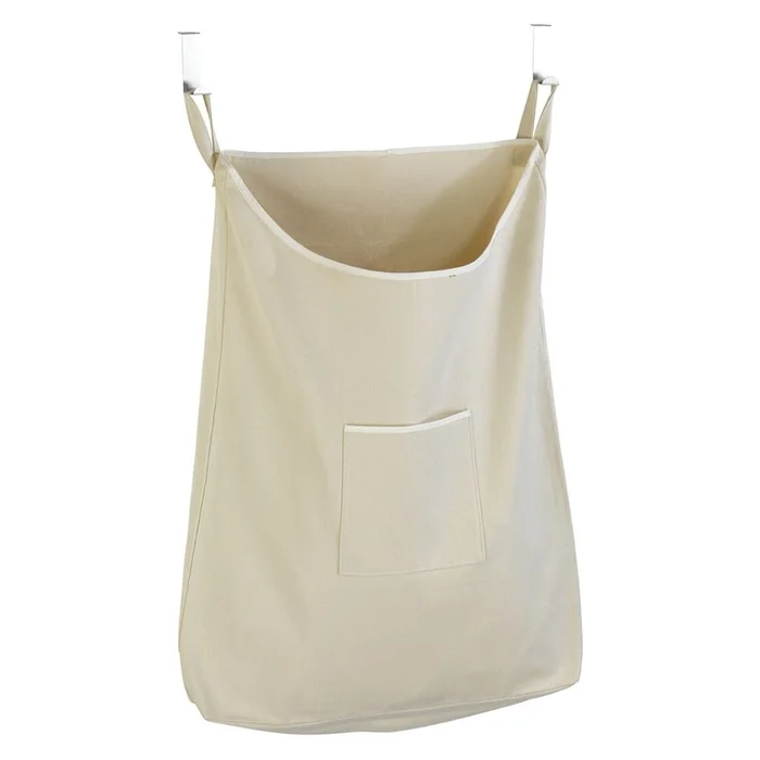 Béžový závěsný koš na prádlo Wenko Door Laundry 65 l
