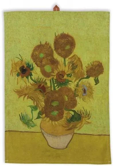 BH Van Gogh Slunečnice Utěrka 50x70 cm