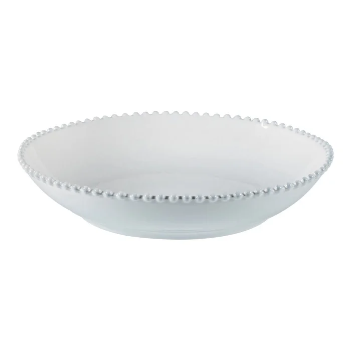 Bílá kameninová mísa na těstoviny Costa Nova Pearl, 34 cm