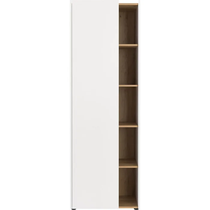 Bílá knihovna Hasselt 62x188 cm