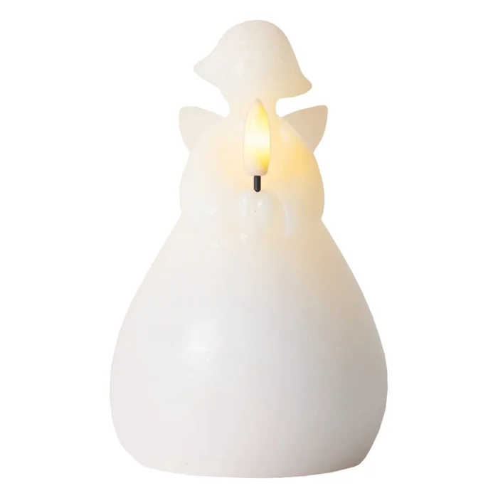 Bílá LED dekorace Lucia 9,5 cm Sirius