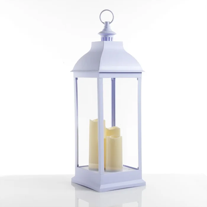 Bílá LED lucerna 71 cm Tomasucci