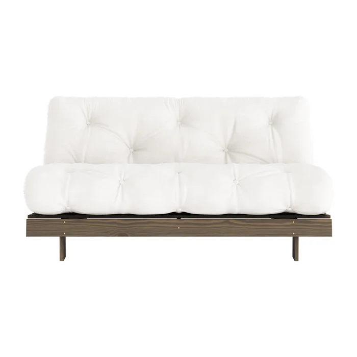 Bílá rozkládací pohovka 160 cm Roots – Karup Design