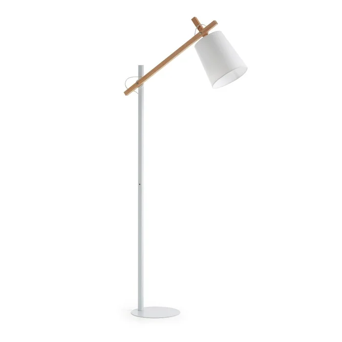 Bílá stojací lampa Jovik od Kave Home
