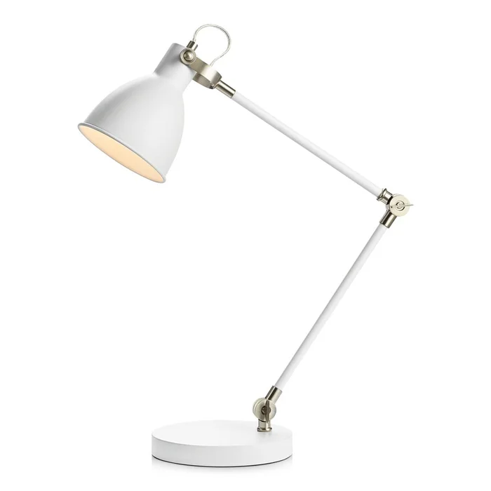 Bílá stolní lampa Markslöjd House