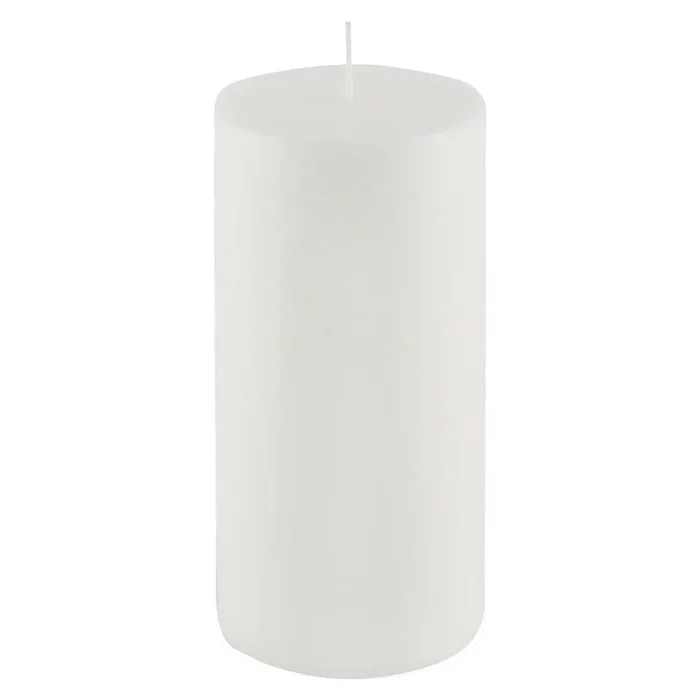 Bílá svíčka Ego Dekor Cylinder Pure