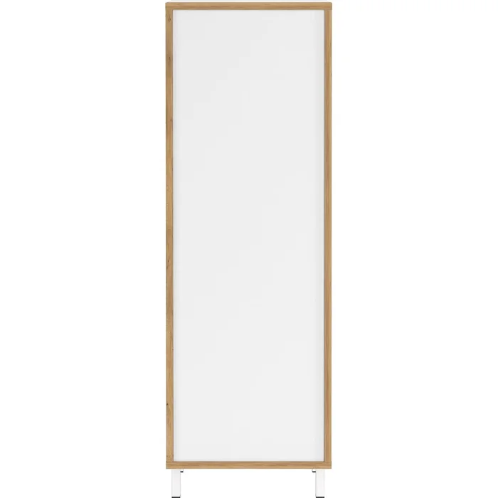 Bílá úzká koupelnová skříňka 39x120 cm Topeka Germania