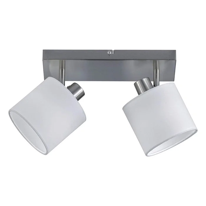 Bílé stropní svítidlo Trio Spot Tommy pro 2 žárovky