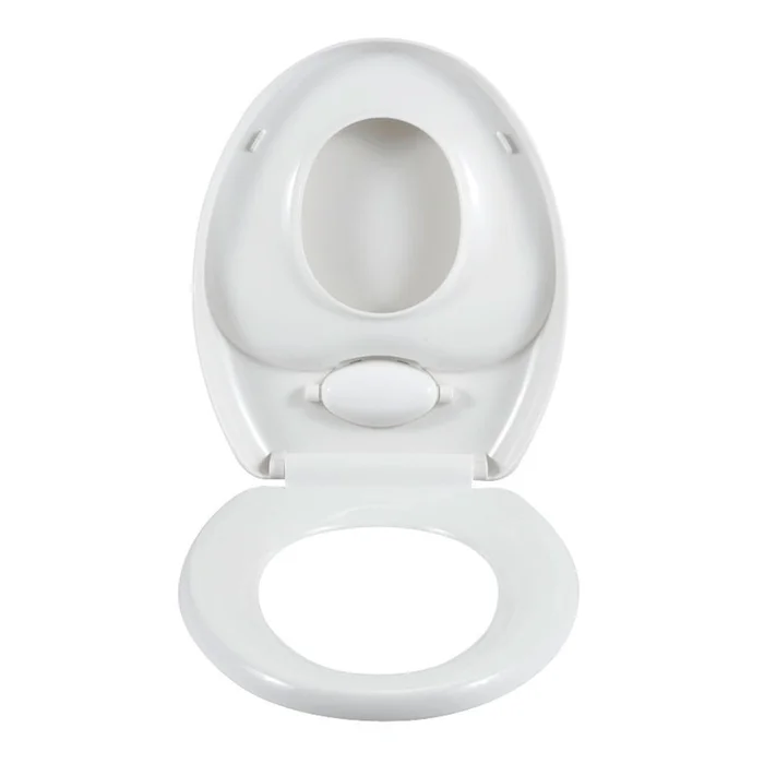 Bílé WC sedátko Wenko Easy Close Family