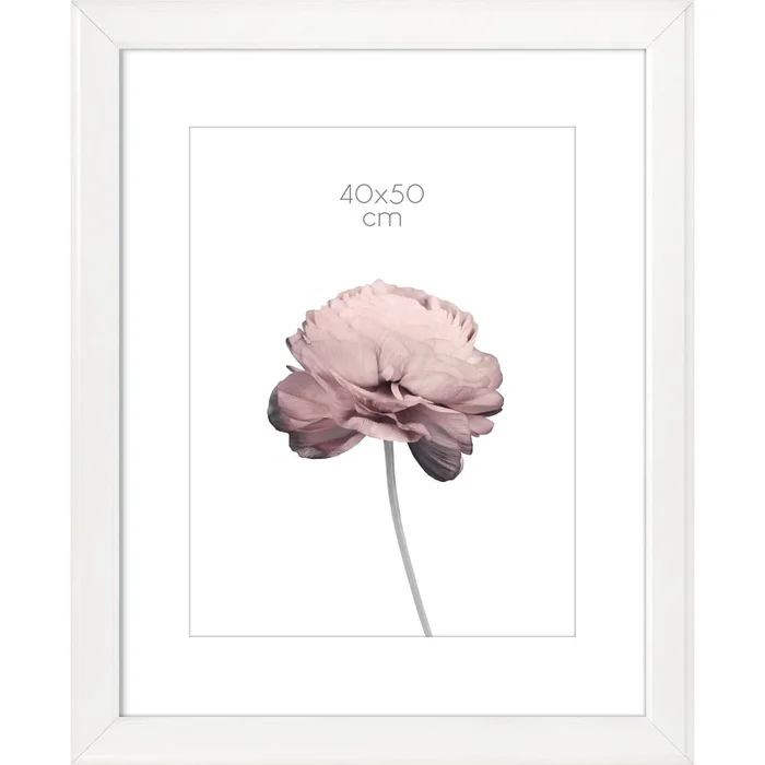 Bílý foto rámeček Styler Malmo 47x57 cm