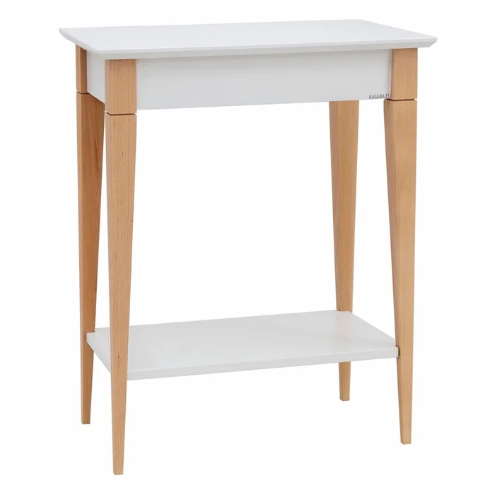 Bílý konzolový stolek Ragaba Mimo, 65 cm