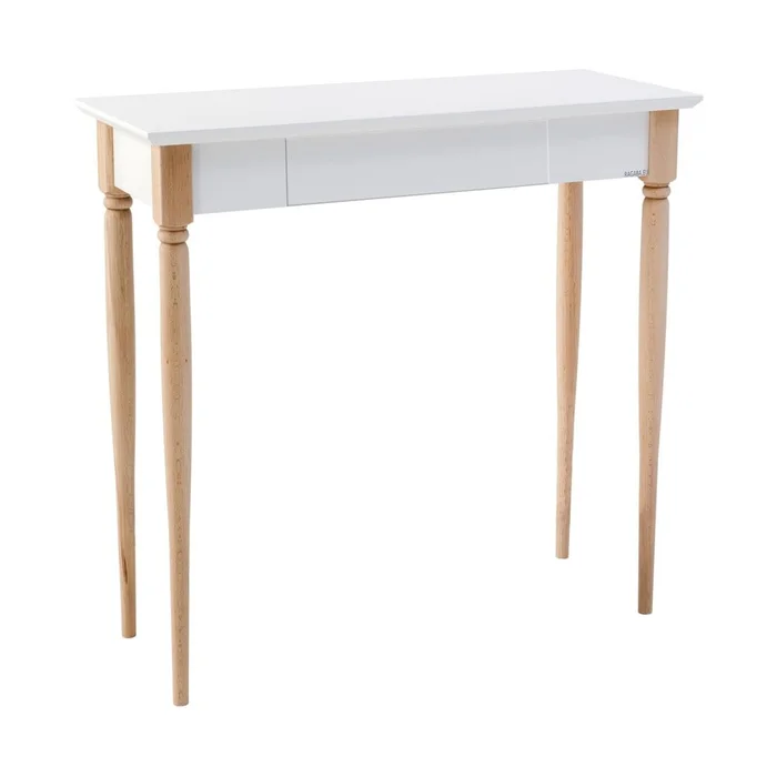 Bílý pracovní stůl Ragaba Mamo, 65 cm šířka