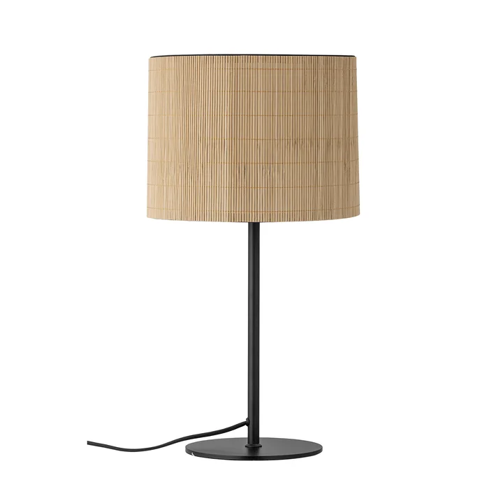 Bloomingville Černá stolní lampa Terry