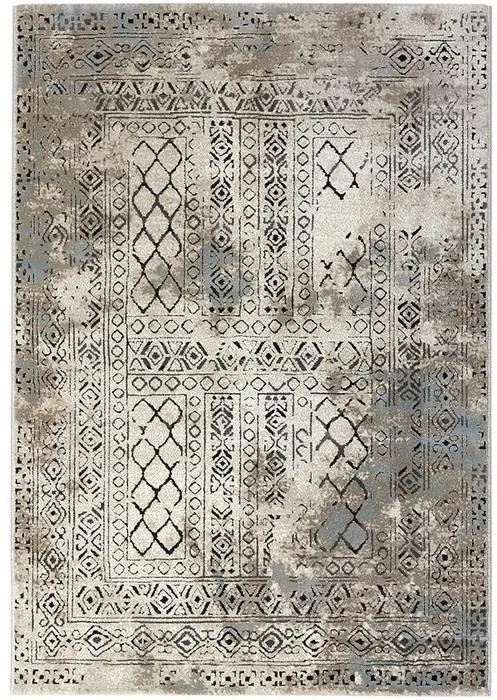 Boho Designový koberec Breno 36 (hnědý), 140x200 cm