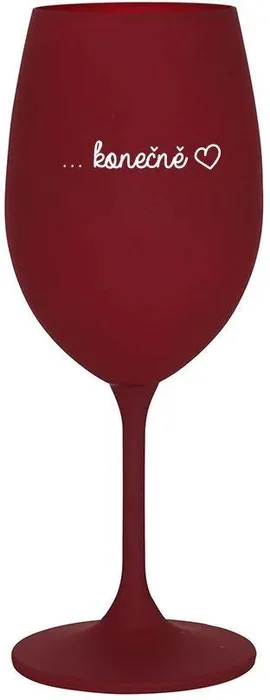 Bordó sklenice na víno 350 ml
