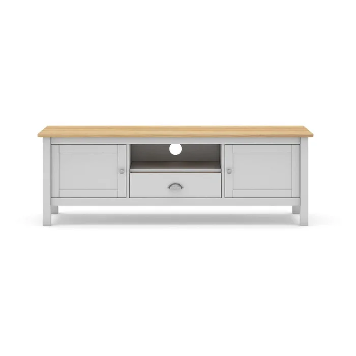 Borovicový TV stolek Misti 158x53 cm