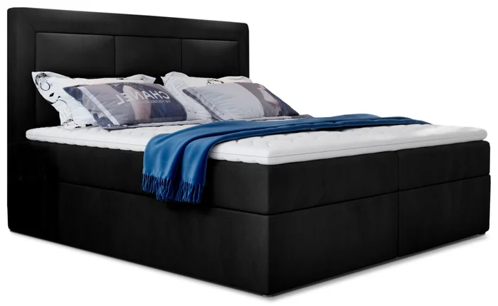 Boxspring KORBELA 18 160x200 černá
