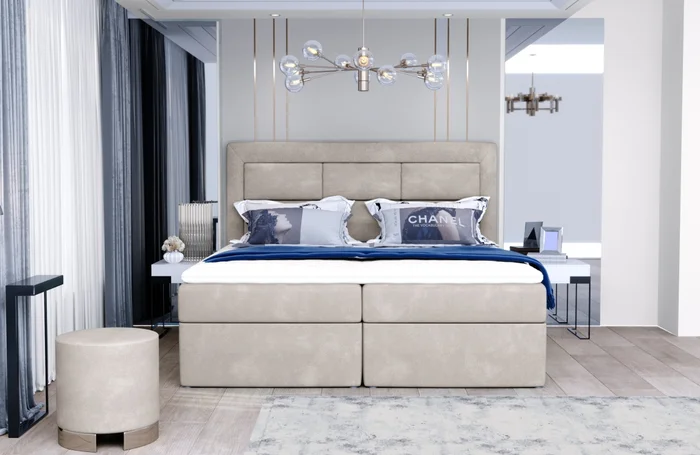 Boxspring KORBELA 19 180x200 – Paros 02 šedá
