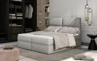Boxspring PILANSI 01 180x200 – šedá látka