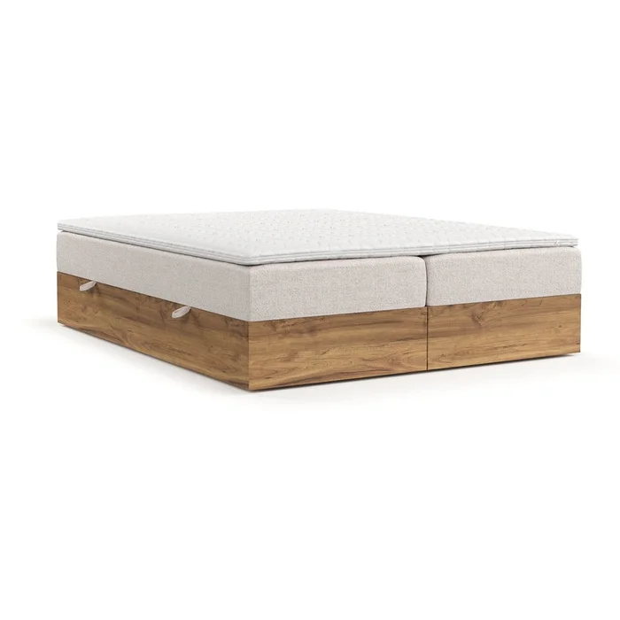 Boxspring postel Faro 140x200 cm s úložným prostorem