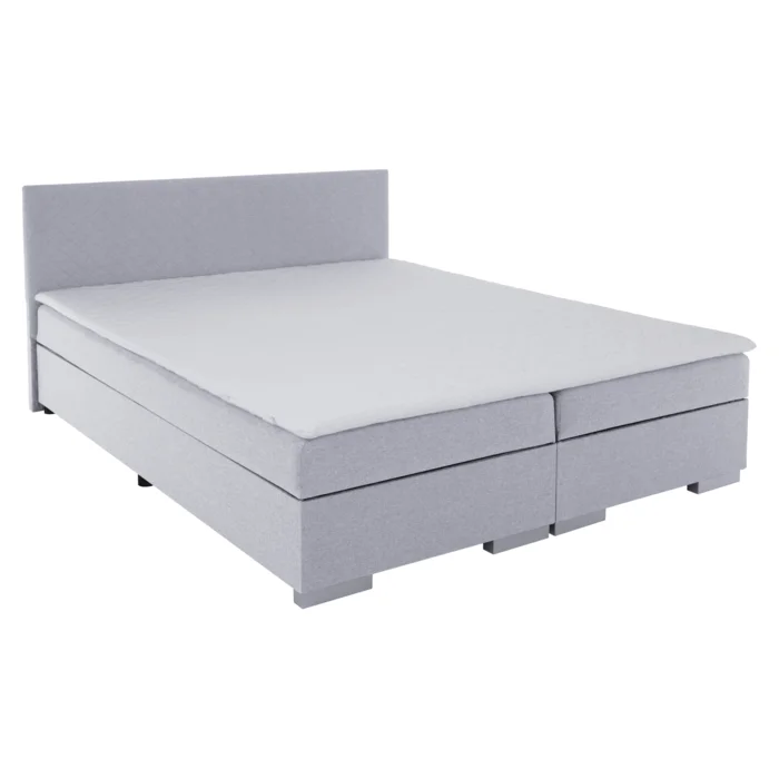 Boxspringová postel ADARA 180x200 světle šedá