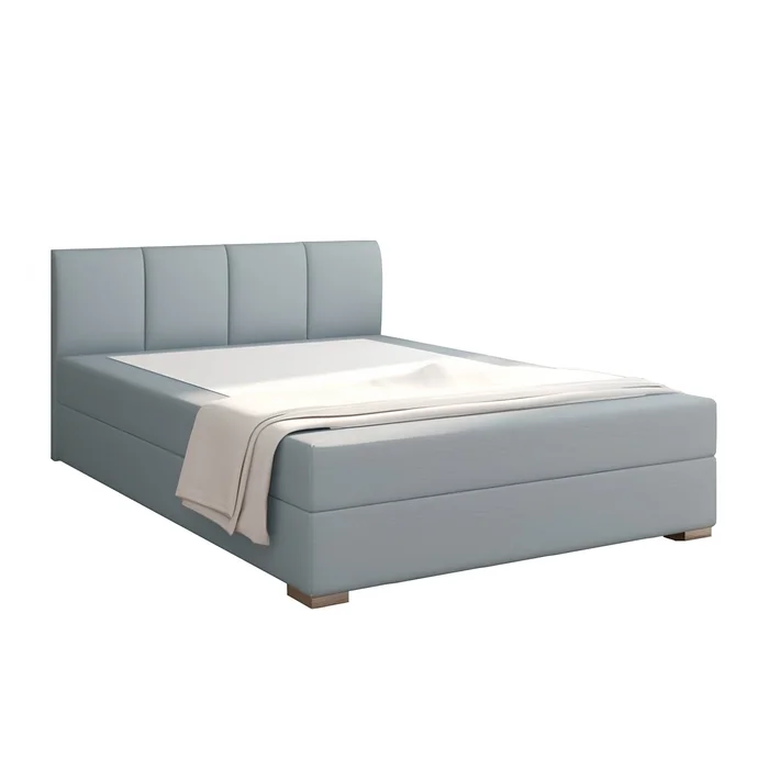 Boxspringová postel RIANA KOMFORT 140×200 mentolová