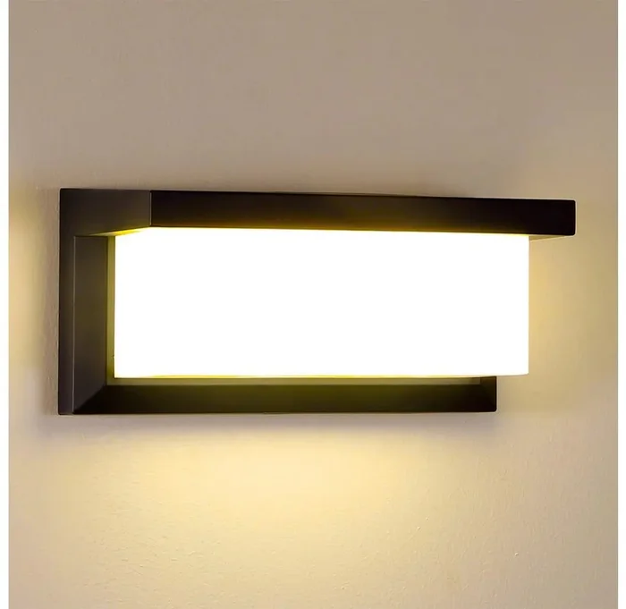Brilagi Bricky LED venkovní nástěnné svítidlo černé