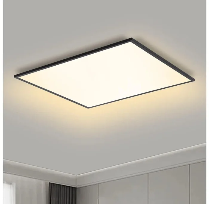 Brilagi LED stmívatelné stropní svítidlo SLIMFRAME 60x60 cm černé