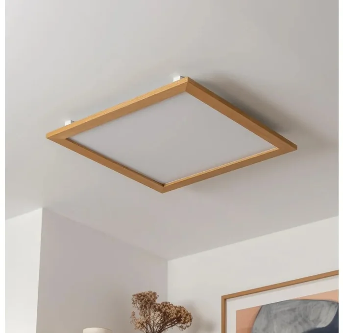 Brilagi LED Stropní svítidlo Slimframe Wood