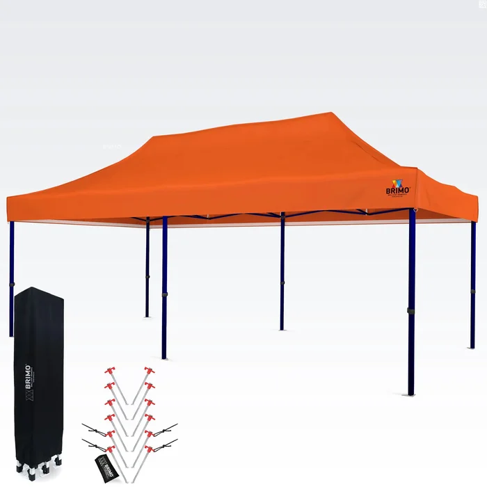 BRIMO Párty Stan 3x6m bez bočních stěn, oranžová